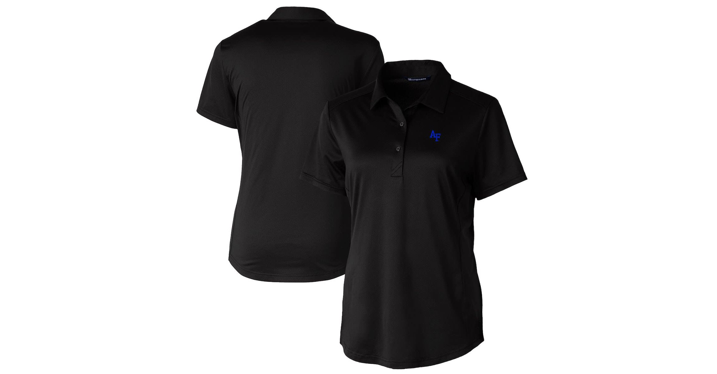 NCAA Air Force Falcons Prospect Textured Stretch Polo