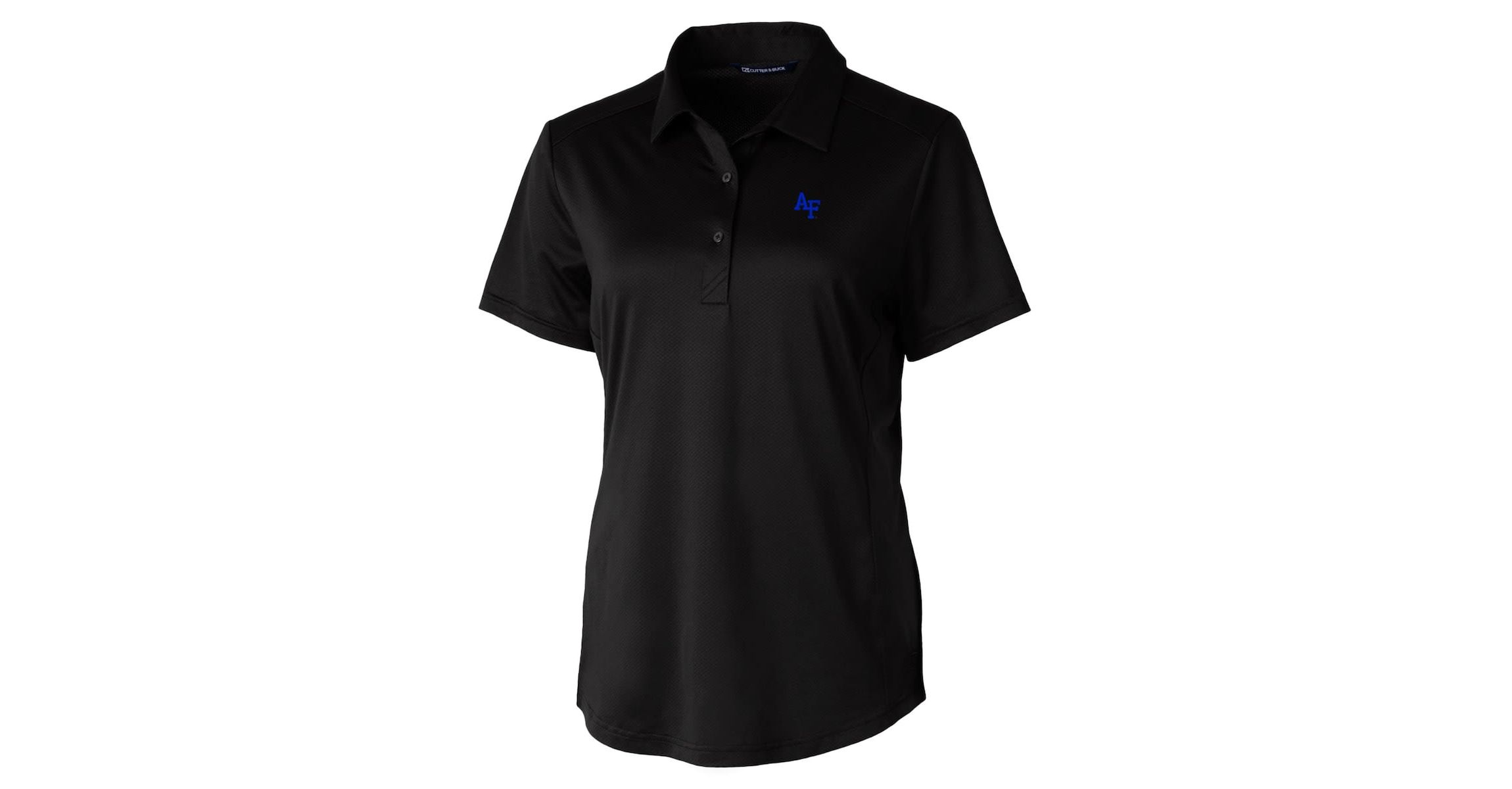 NCAA Air Force Falcons Prospect Textured Stretch Polo
