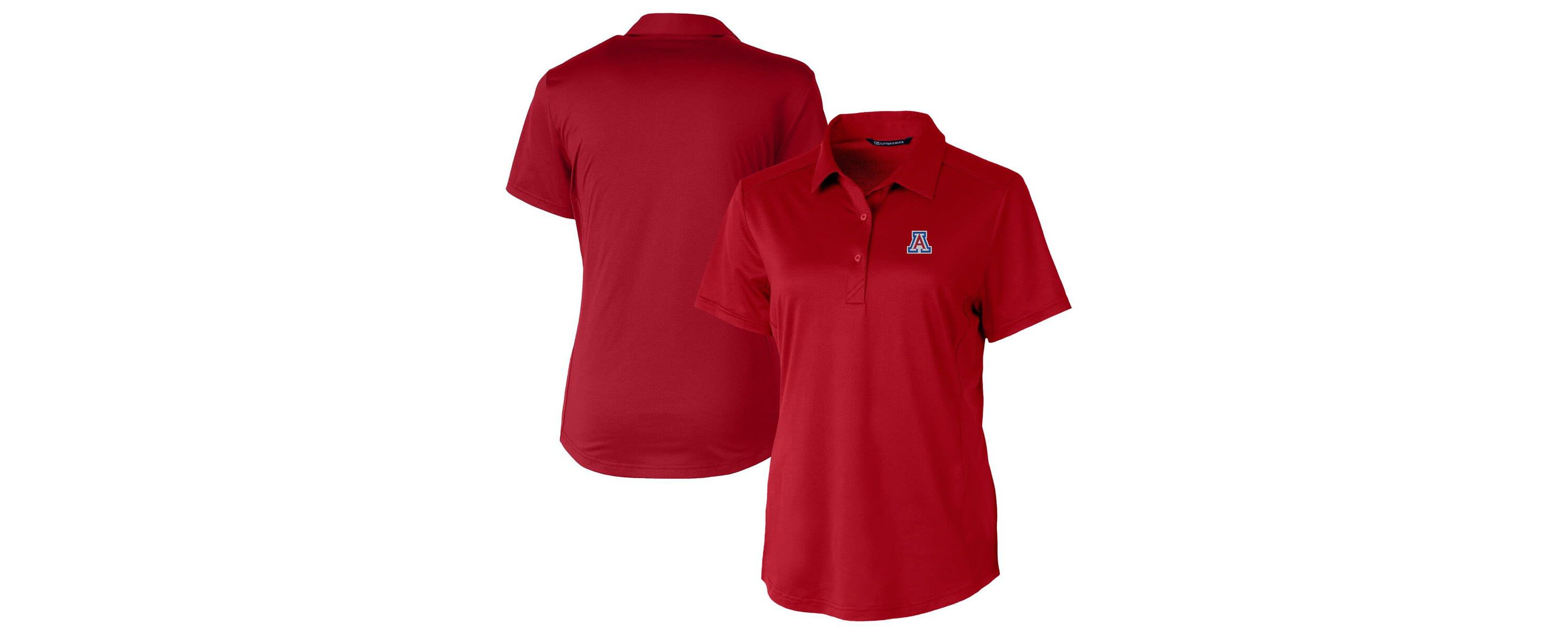 NCAA Arizona Wildcats Prospect Textured Stretch Polo