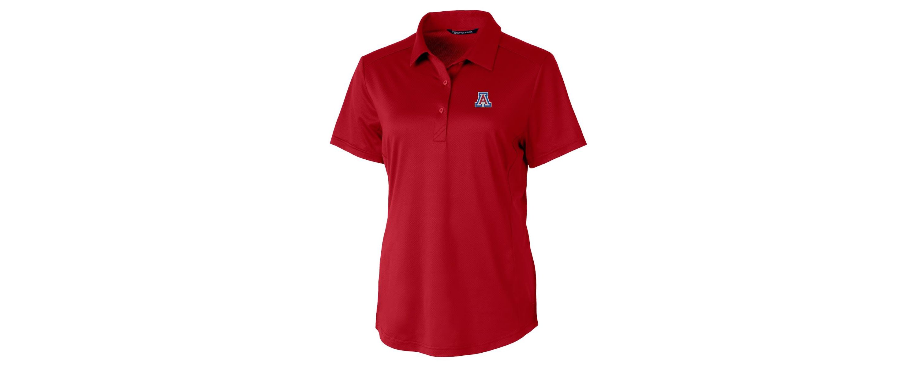 NCAA Arizona Wildcats Prospect Textured Stretch Polo