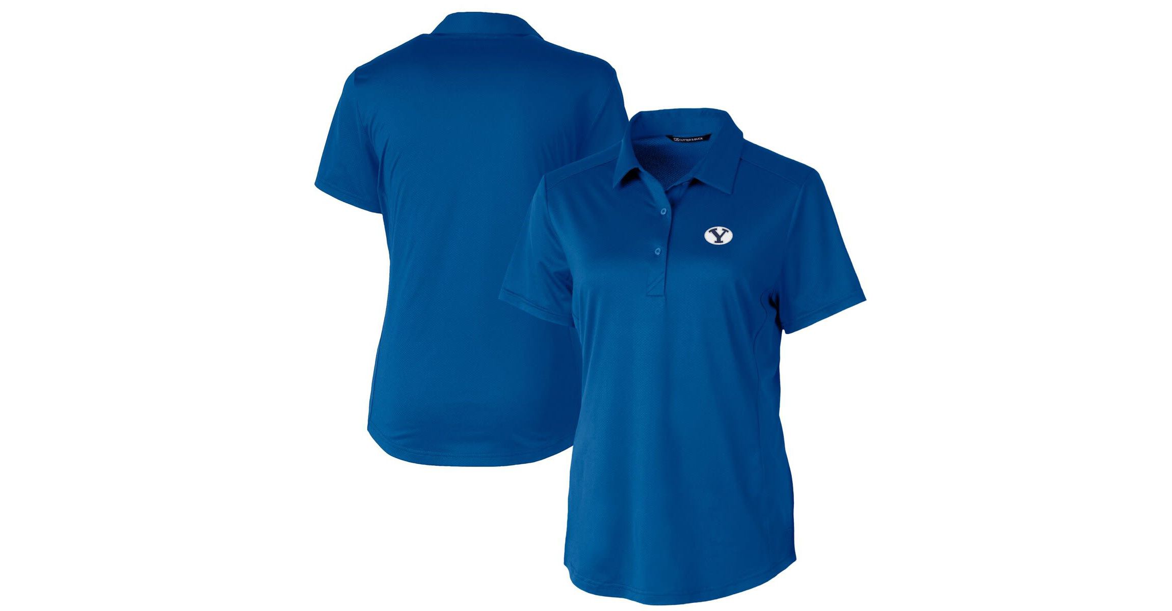 NCAA BYU Cougars Prospect Textured Stretch Polo