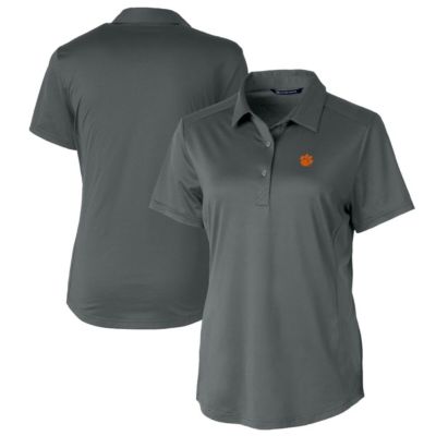 NCAA Clemson Tigers Prospect Textured Stretch Polo