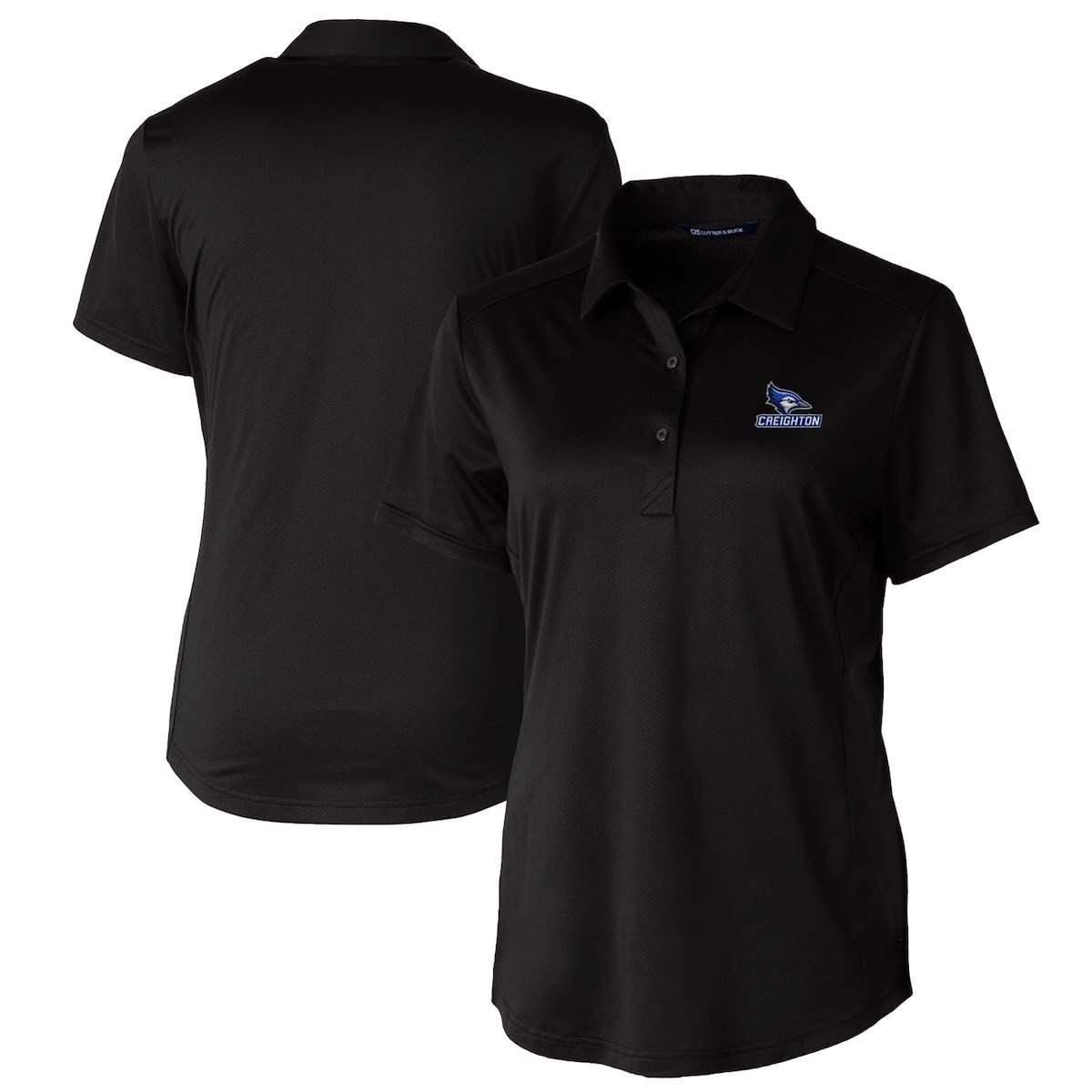 Creighton University Bluejays NCAA Creighton Bluejays Prospect Textured Stretch Polo