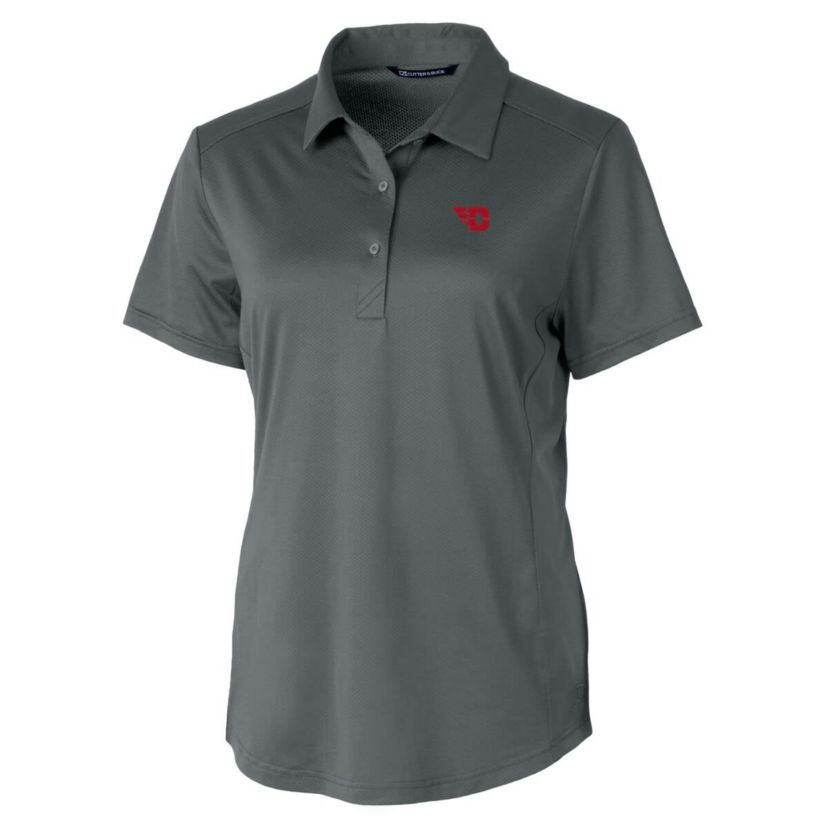 NCAA Dayton Flyers Prospect Textured Stretch Polo