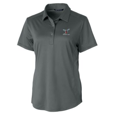 NCAA Delaware State Hornets Prospect Textured Stretch Polo