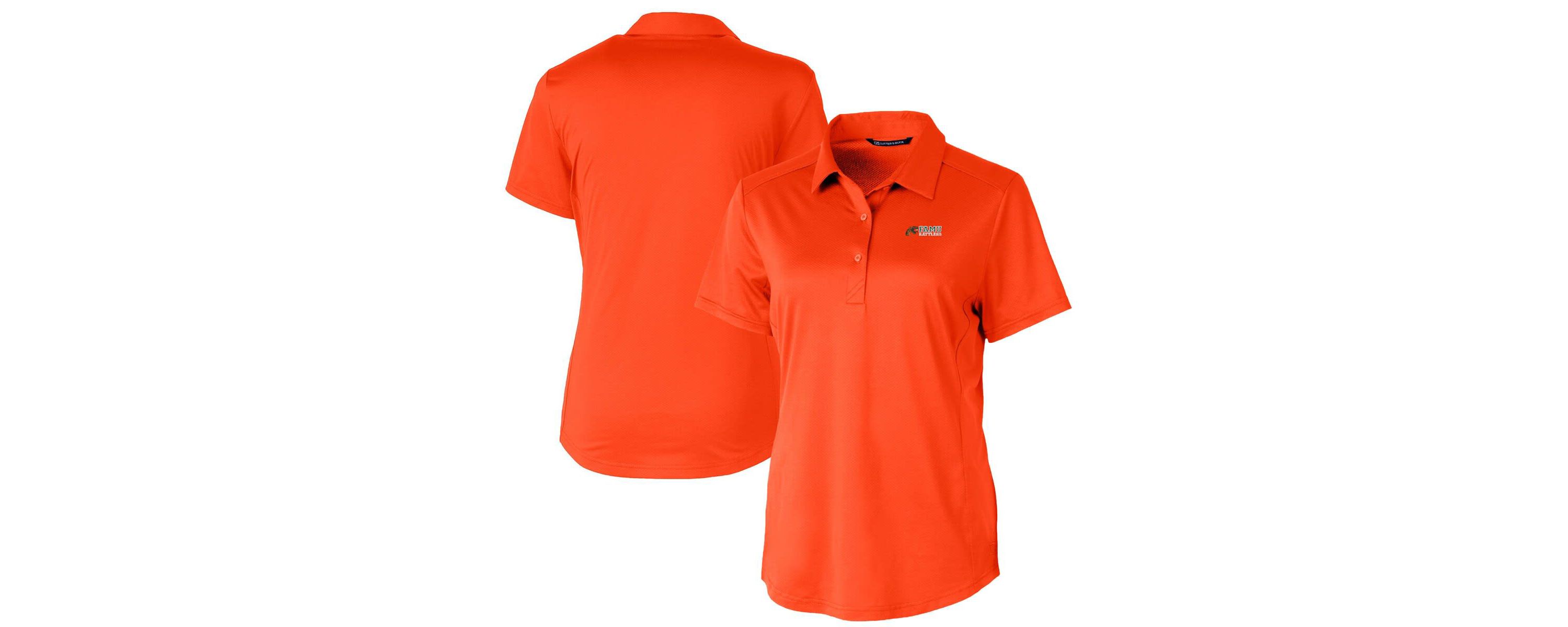 NCAA Florida A&M Rattlers Prospect Textured Stretch Polo