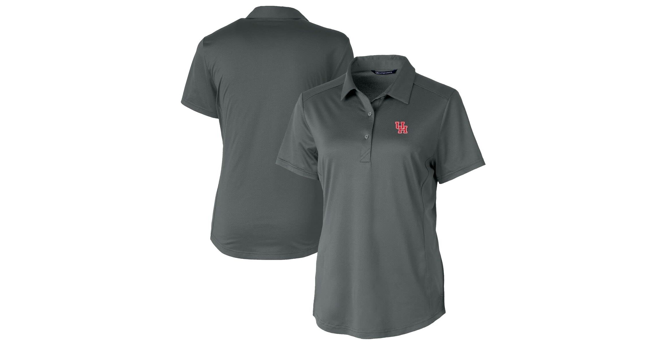 NCAA Houston Cougars Prospect Textured Stretch Polo