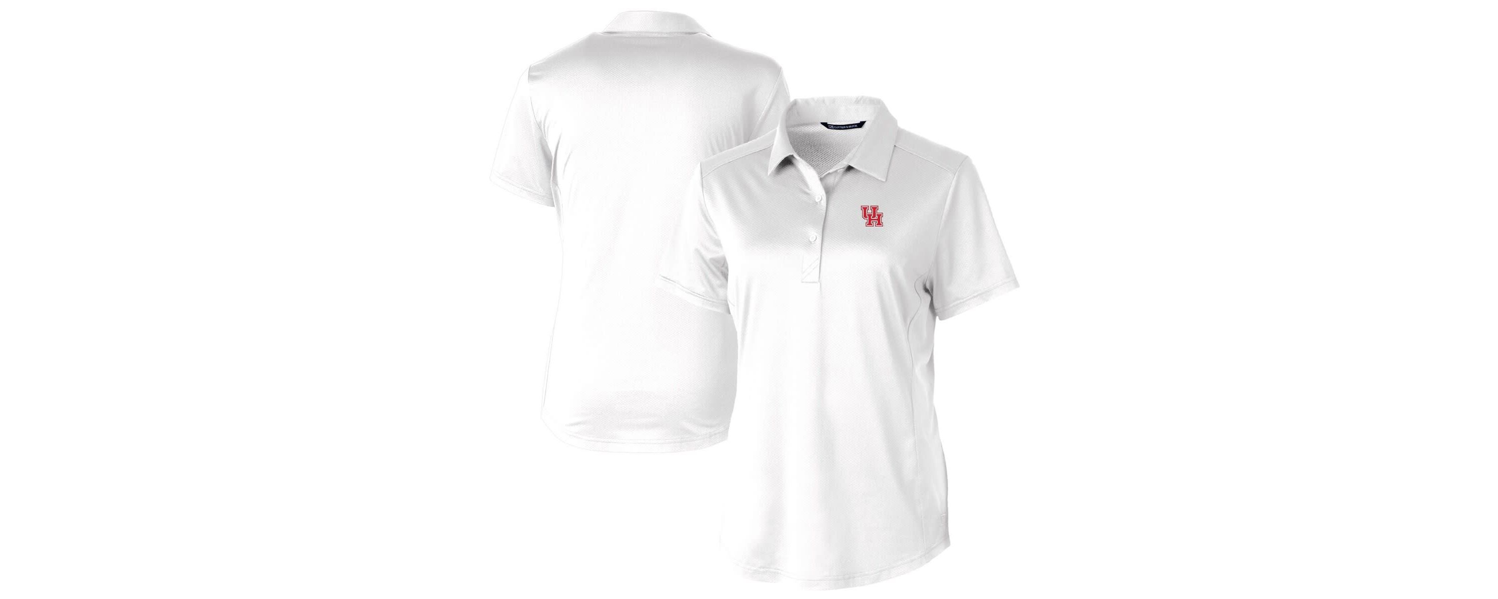 NCAA Houston Cougars Prospect Textured Stretch Polo