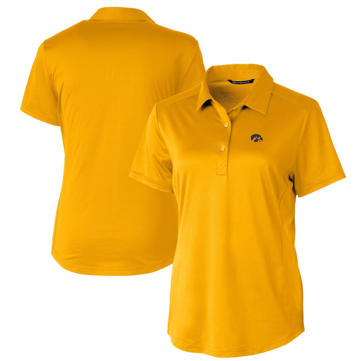 NCAA Iowa Hawkeyes Prospect Textured Stretch Polo
