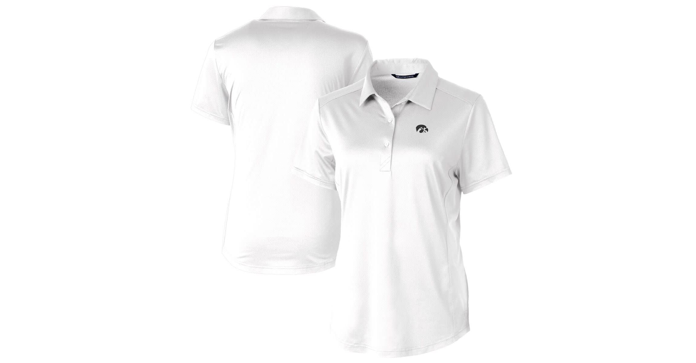 NCAA Iowa Hawkeyes Prospect Textured Stretch Polo