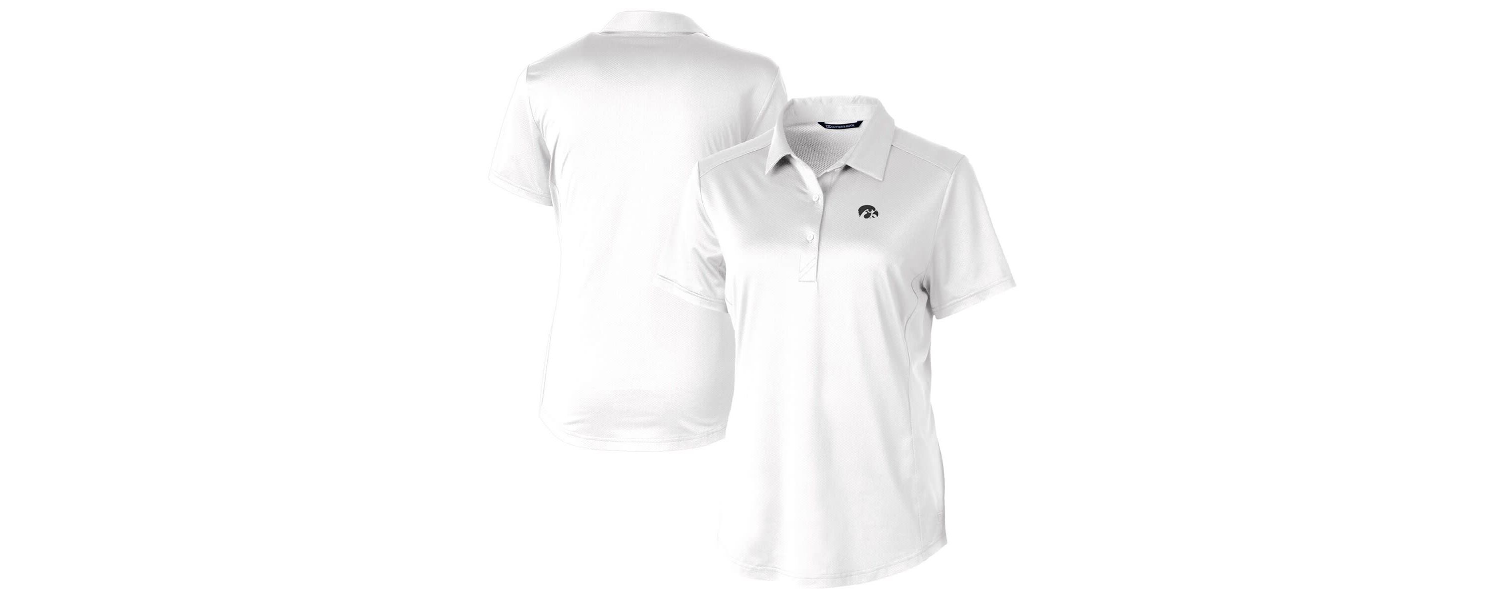 NCAA Iowa Hawkeyes Prospect Textured Stretch Polo