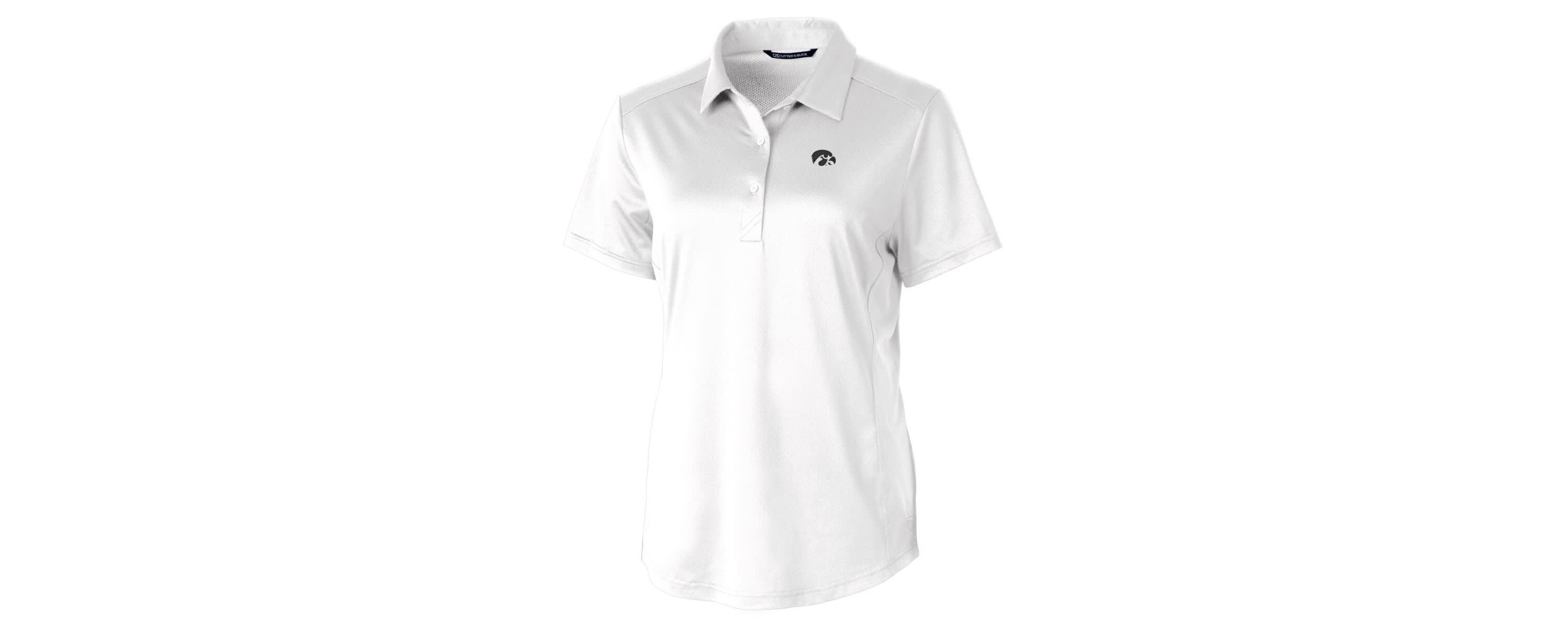 NCAA Iowa Hawkeyes Prospect Textured Stretch Polo