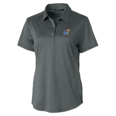 NCAA Kansas Jayhawks Prospect Textured Stretch Polo