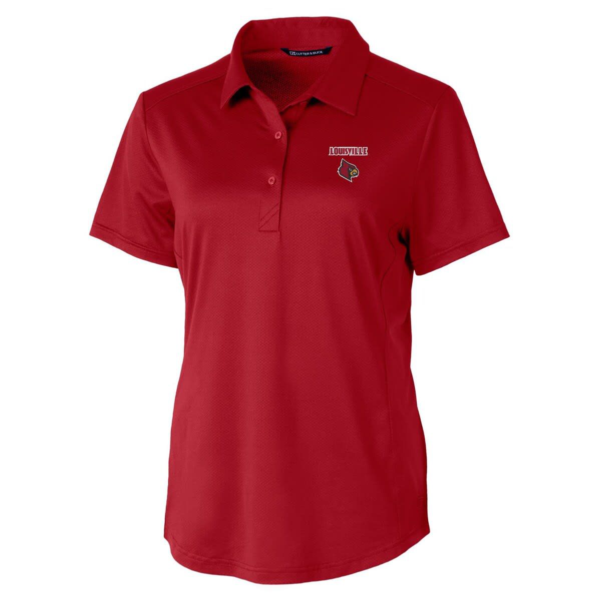 NCAA Louisville Cardinals Prospect Textured Stretch Polo