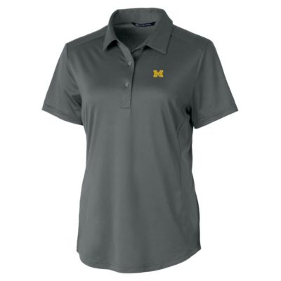 NCAA Michigan Wolverines Prospect Textured Stretch Polo