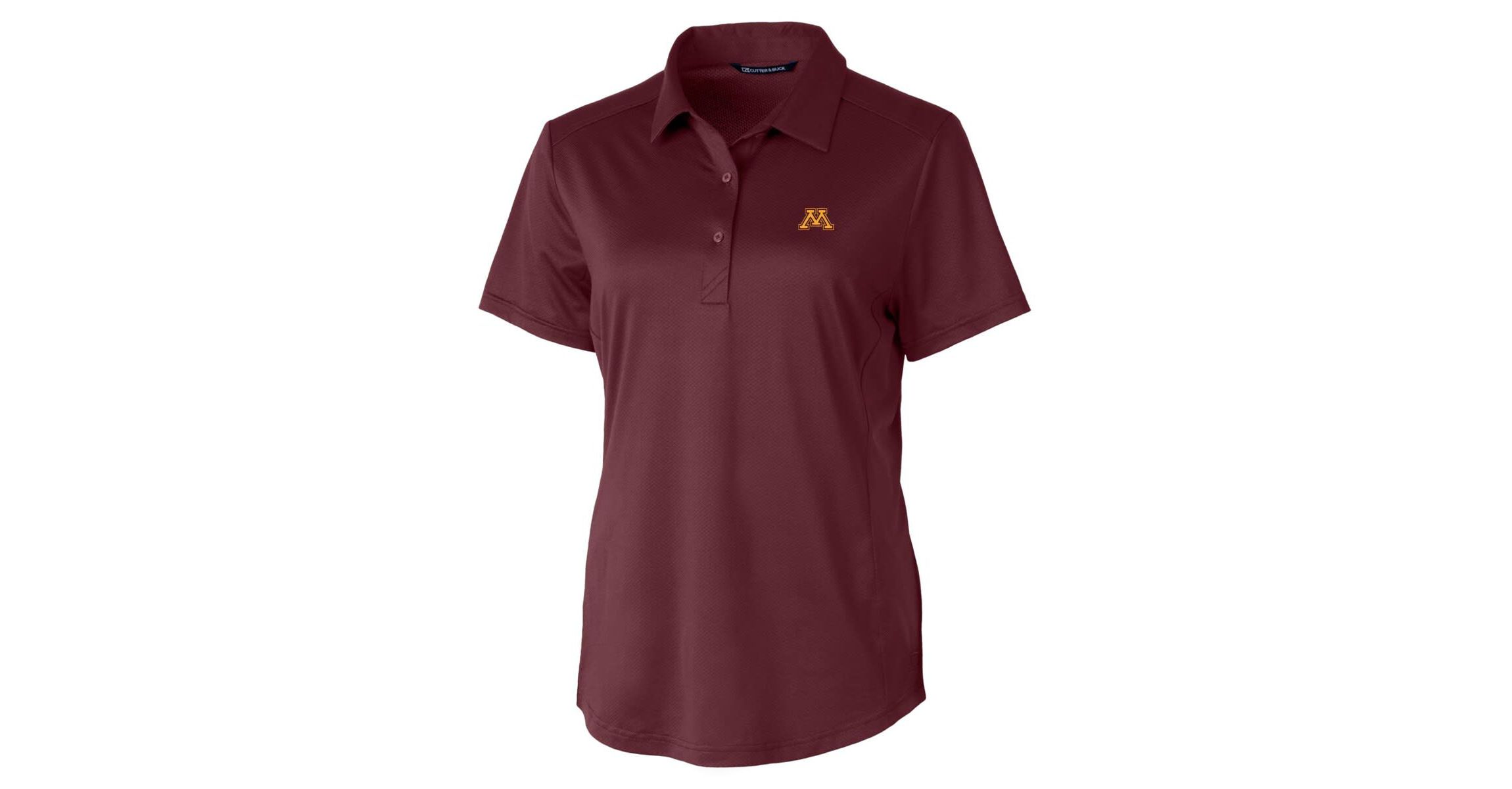 NCAA Minnesota Golden Gophers Prospect Textured Stretch Polo