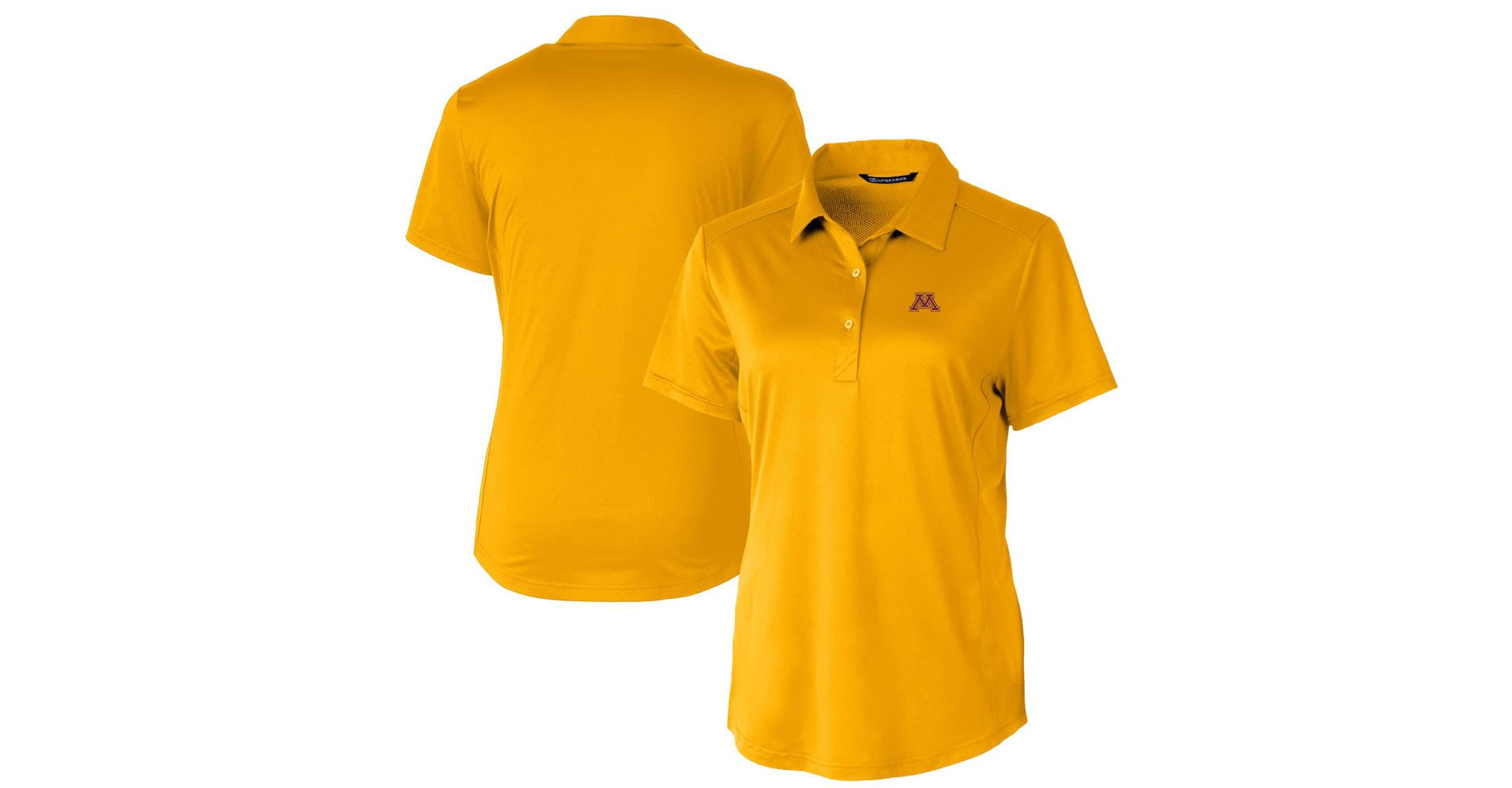 NCAA Minnesota Golden Gophers Prospect Textured Stretch Polo