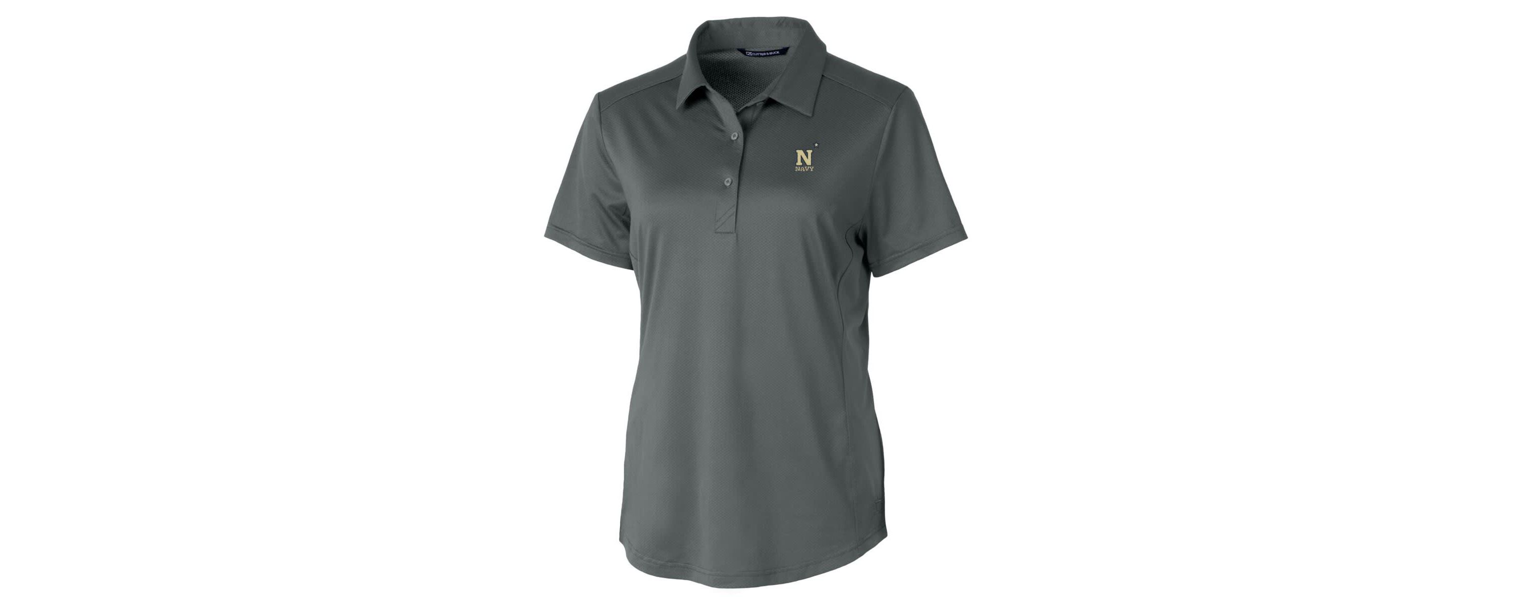 Navy Midshipmen NCAA Midshipmen Prospect Textured Stretch Polo