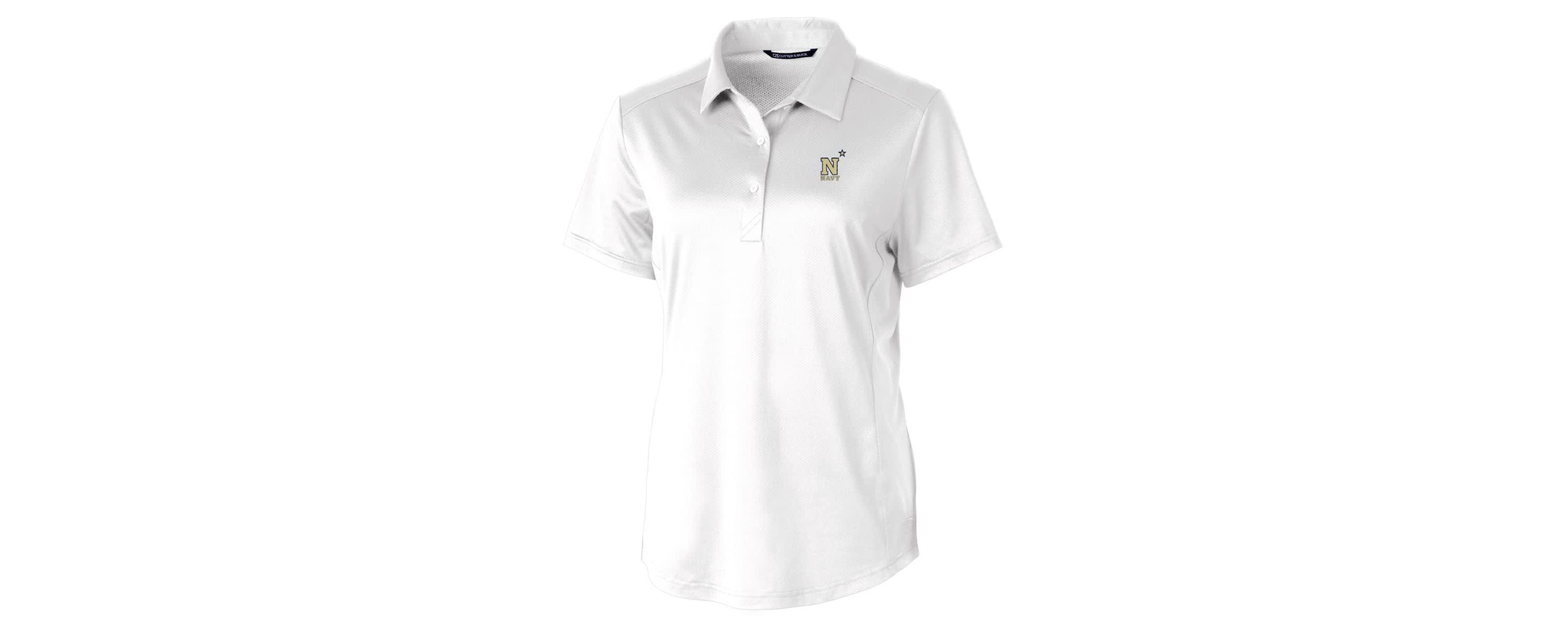 Navy Midshipmen NCAA Midshipmen Prospect Textured Stretch Polo