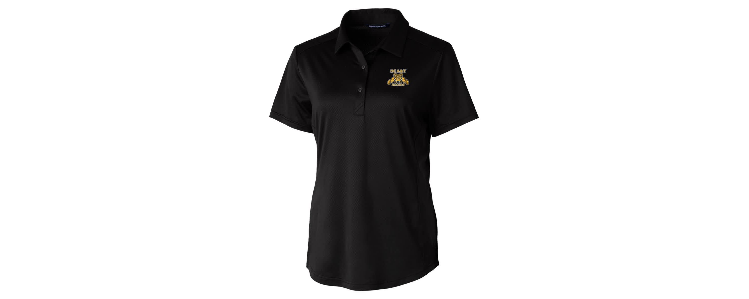 NC A&T Aggies NCAA North Carolina A&T Aggies Prospect Textured Stretch Polo