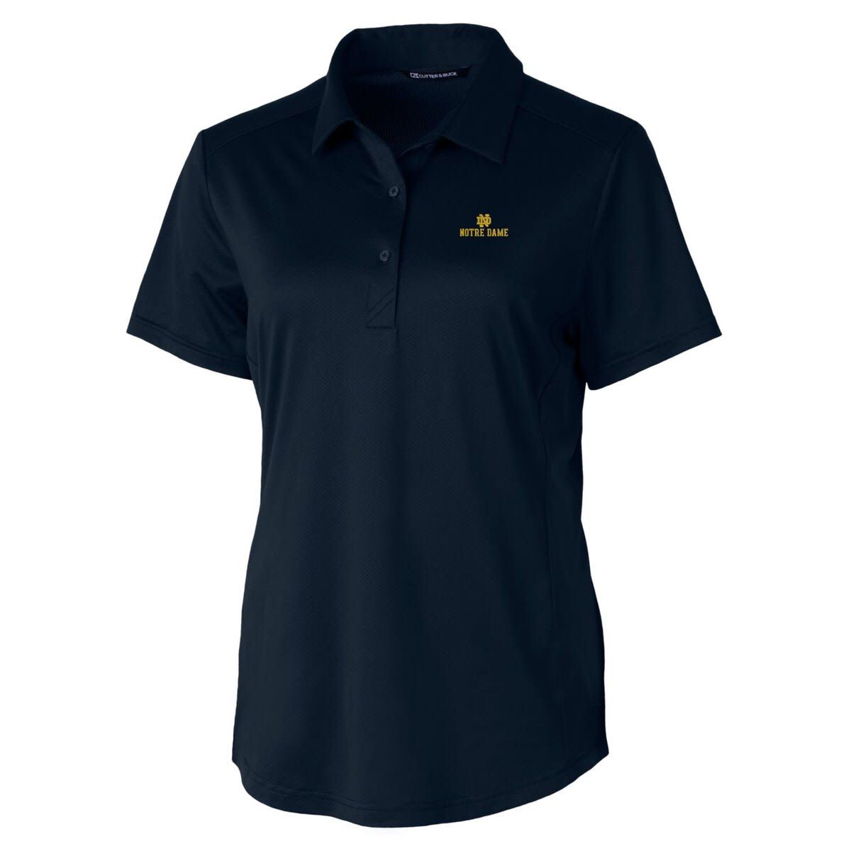 NCAA Notre Dame Fighting Irish Prospect Textured Stretch Polo