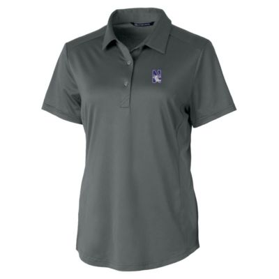 NCAA Northwestern Wildcats Prospect Textured Stretch Polo