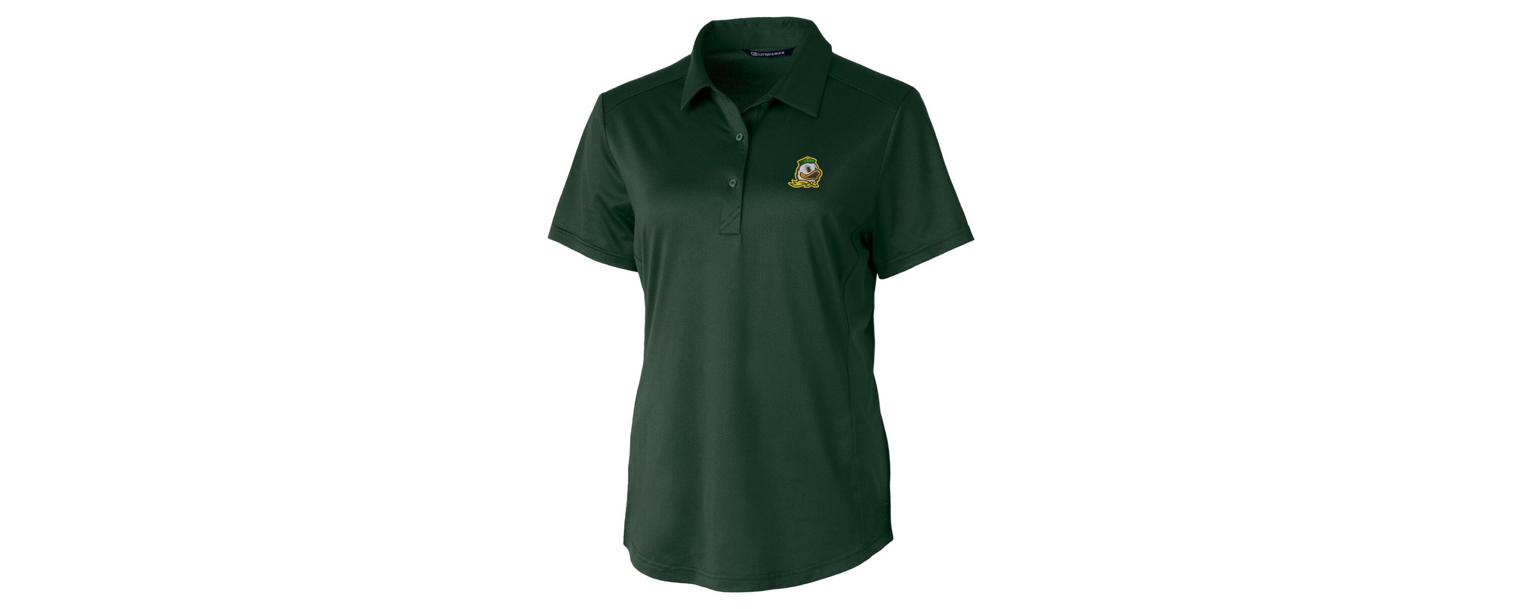 NCAA Hunter Oregon Ducks Prospect Textured Stretch Polo