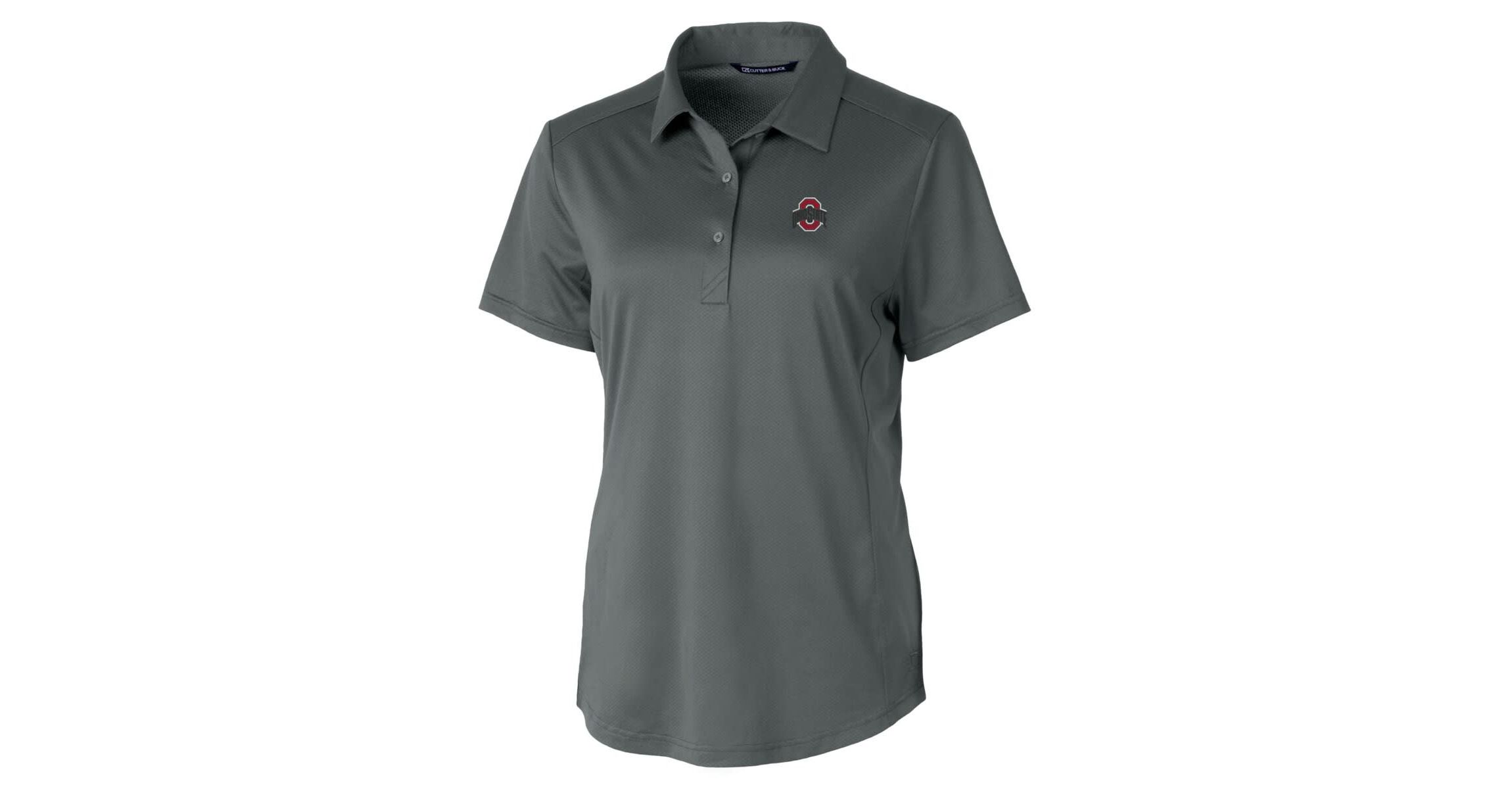 NCAA Ohio State Buckeyes Prospect Textured Stretch Polo