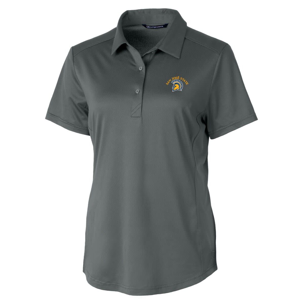 NCAA San Jose State Spartans Prospect Textured Stretch Polo