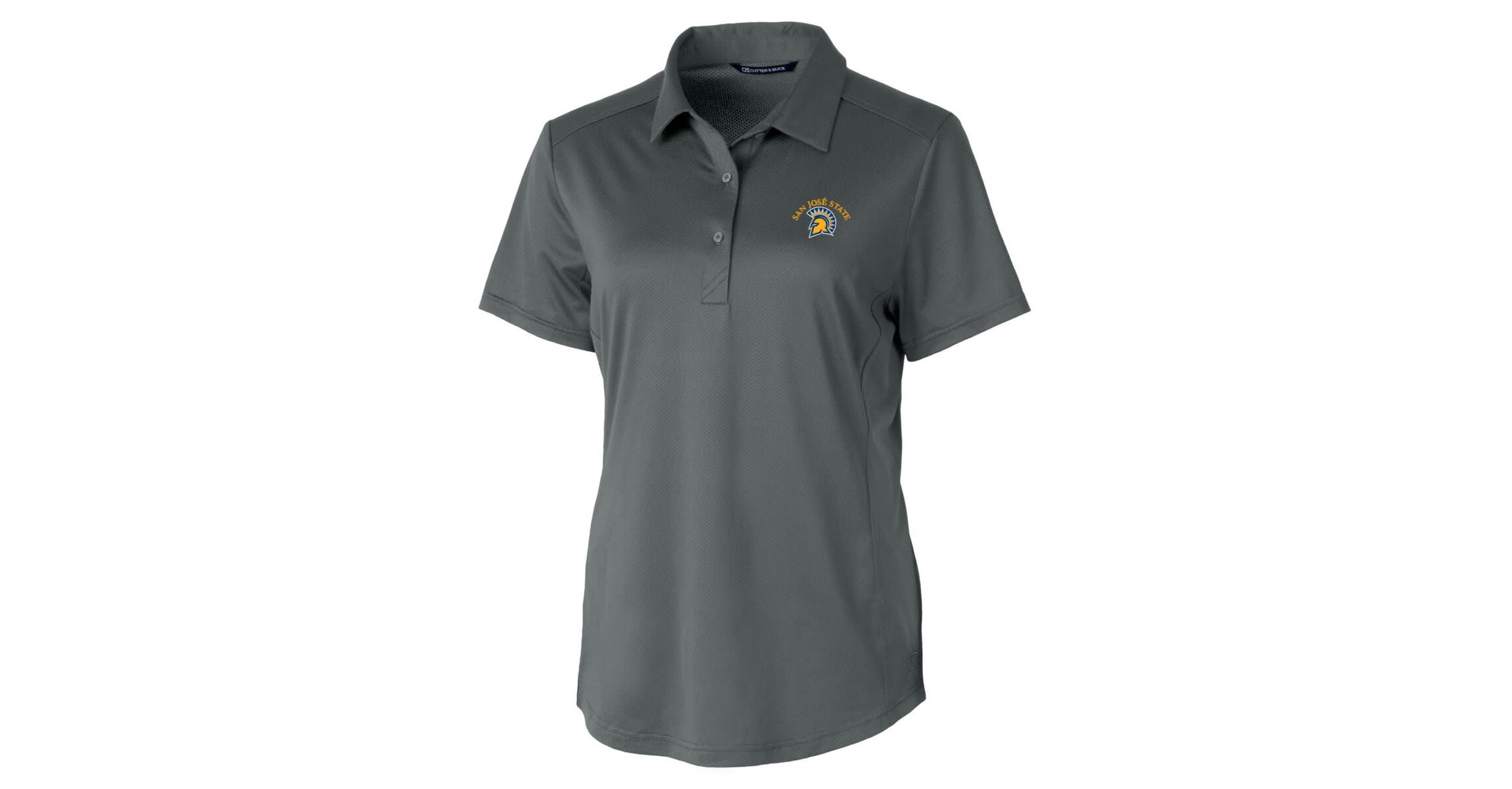 NCAA San Jose State Spartans Prospect Textured Stretch Polo