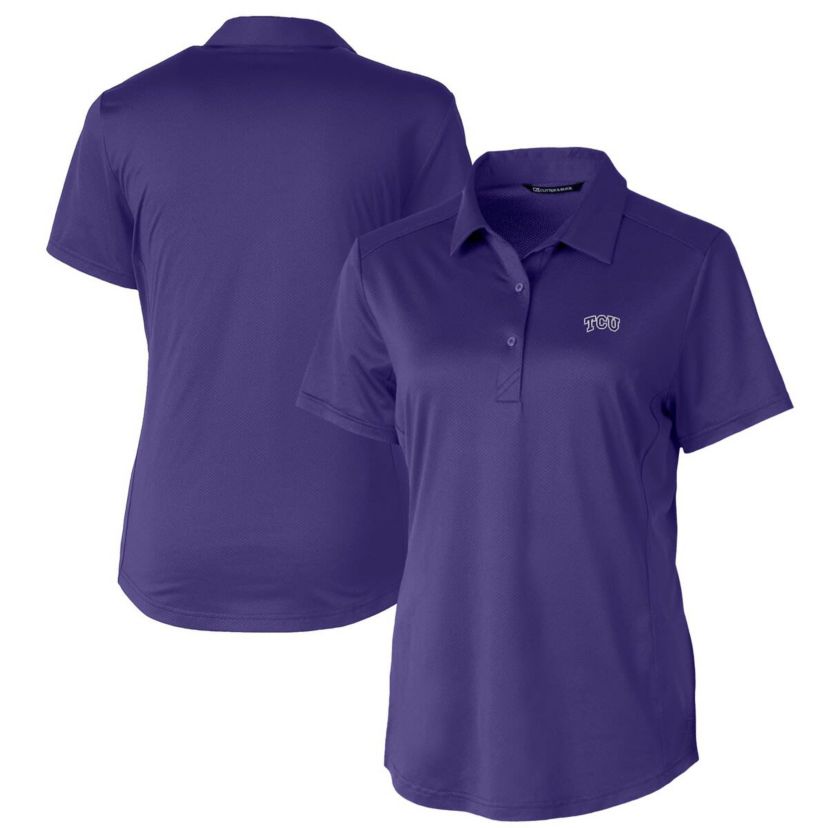 NCAA TCU Horned Frogs Prospect Textured Stretch Polo