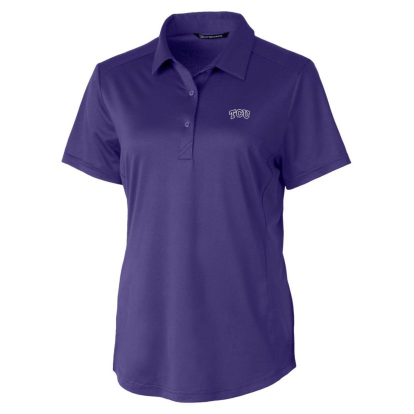 NCAA TCU Horned Frogs Prospect Textured Stretch Polo