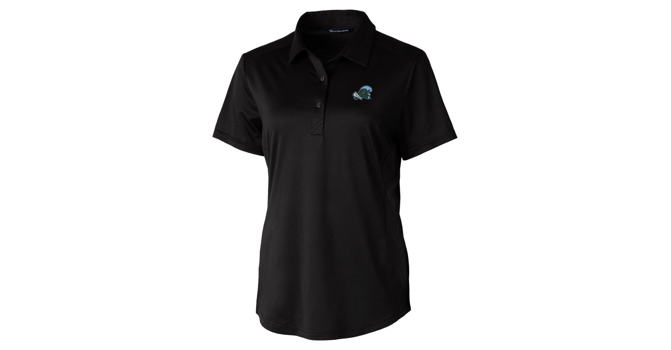 Tulane Green Wave NCAA Tulane Wave Prospect Textured Stretch Polo
