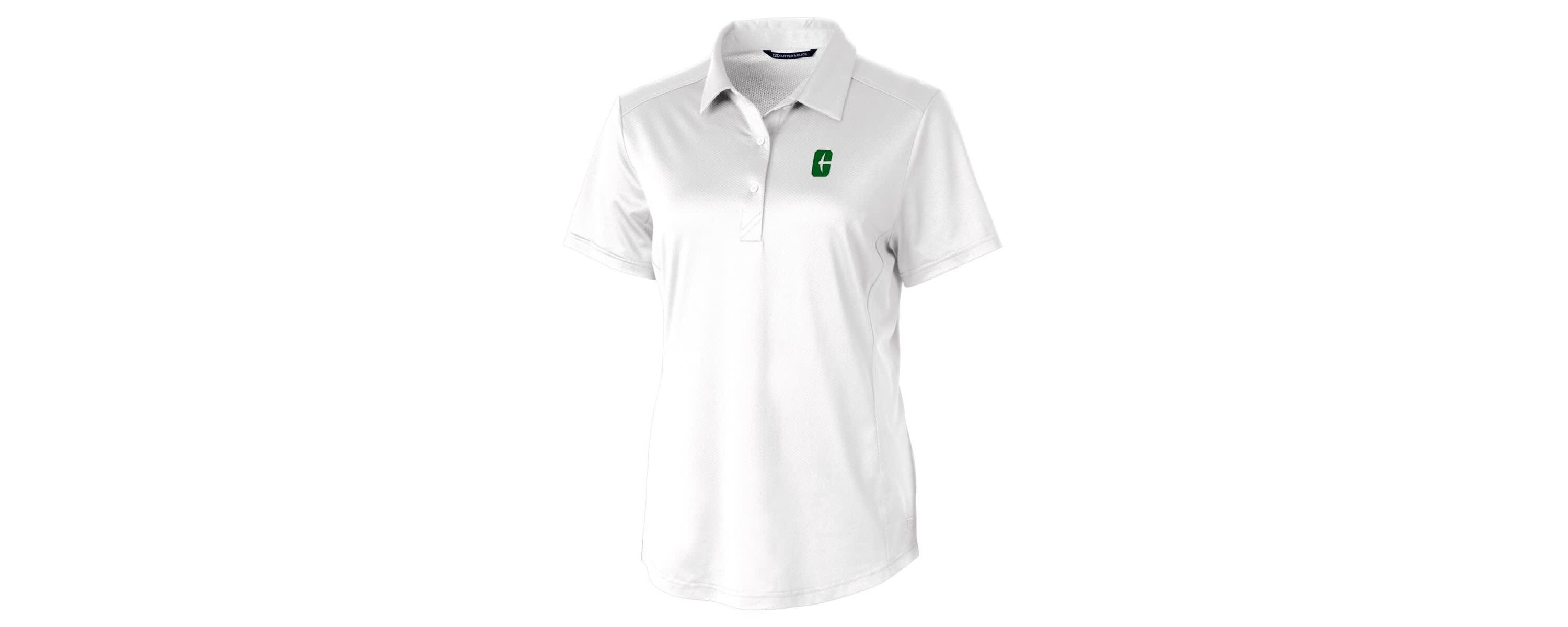 NCAA Charlotte 49ers Prospect Textured Stretch Polo
