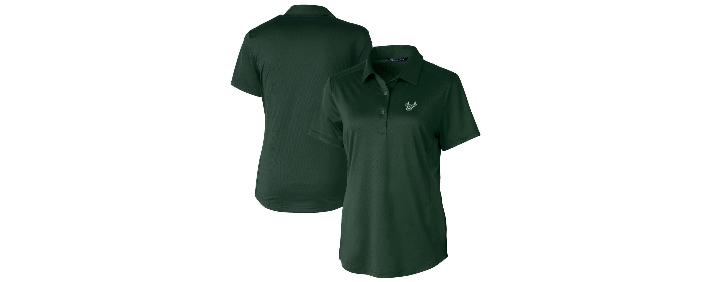 NCAA Hunter South Florida Bulls Prospect Textured Stretch Polo