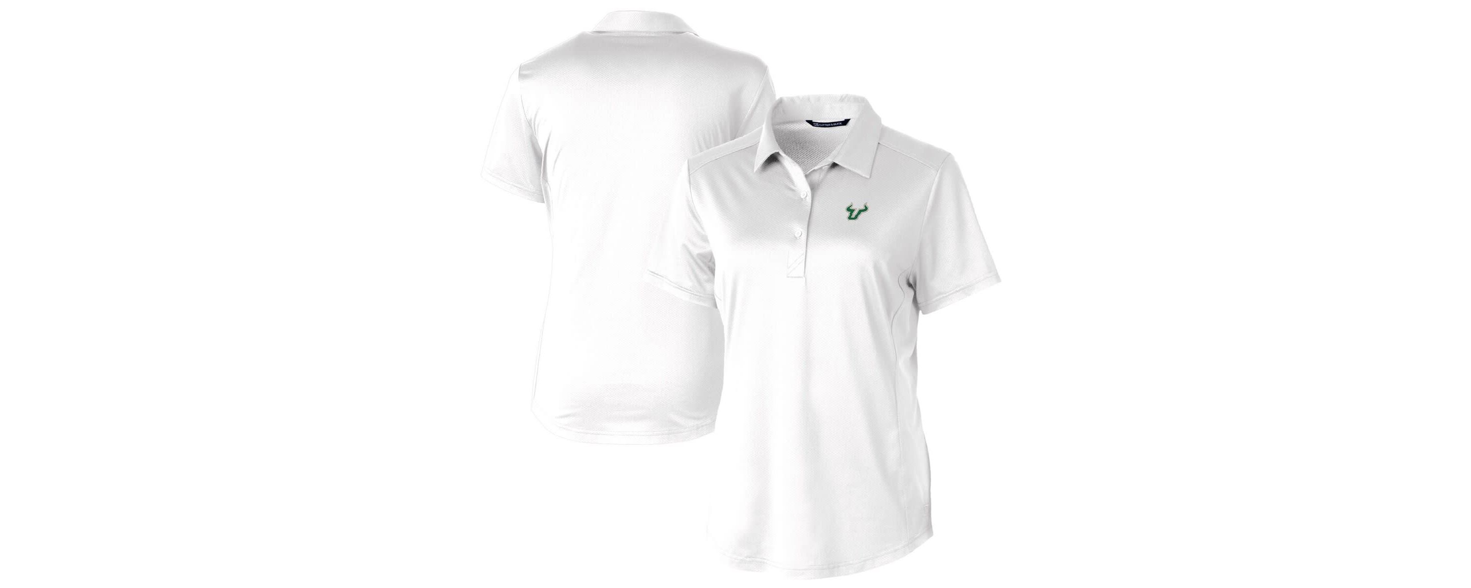 NCAA South Florida Bulls Prospect Textured Stretch Polo