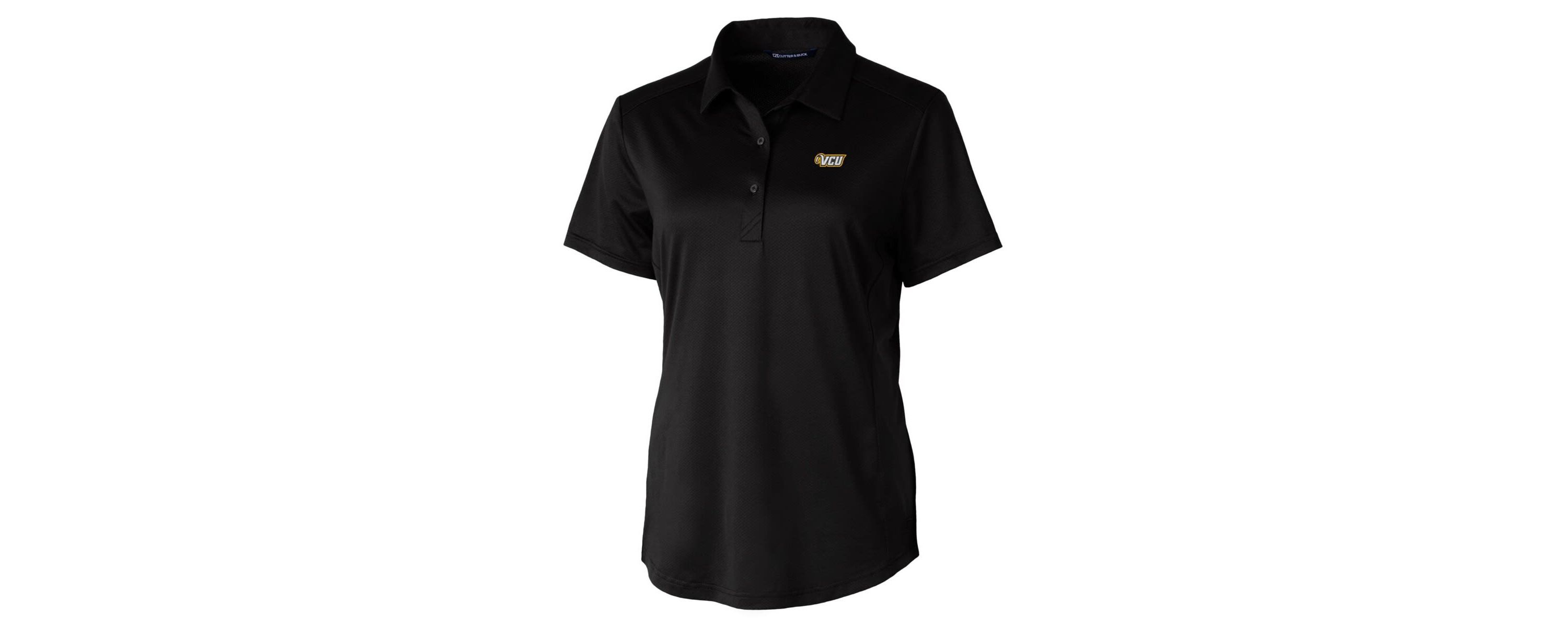 NCAA VCU Rams Prospect Textured Stretch Polo