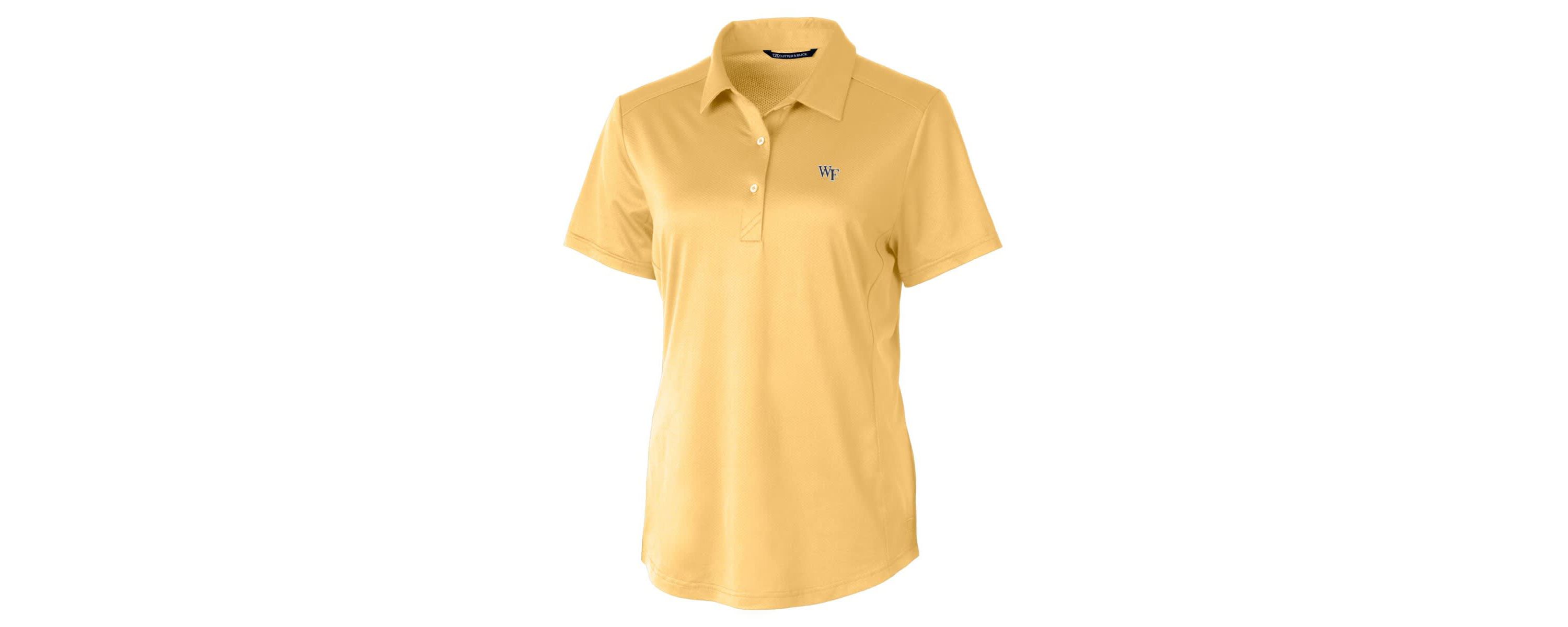 NCAA Wake Forest Demon Deacons Prospect Textured Stretch Polo
