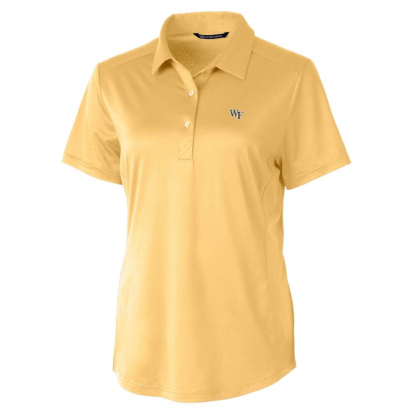 NCAA Wake Forest Demon Deacons Prospect Textured Stretch Polo