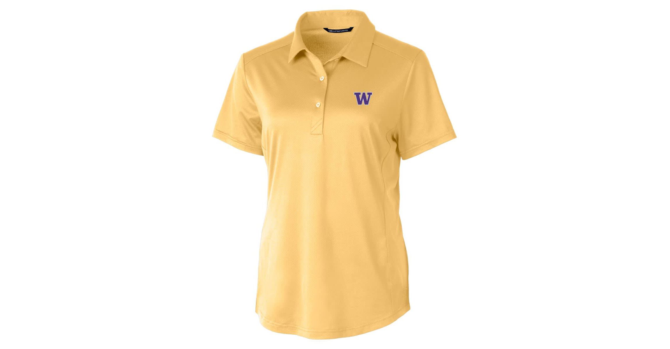 NCAA Washington Huskies Prospect Textured Stretch Polo