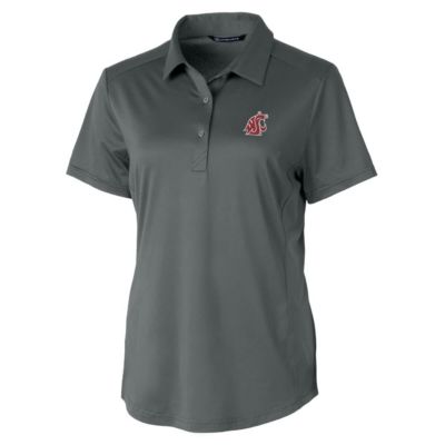 NCAA Washington State Cougars Prospect Textured Stretch Polo