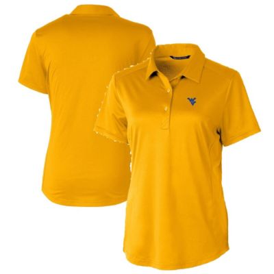 NCAA West Virginia Mountaineers Prospect Textured Stretch Polo