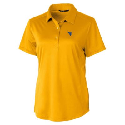 NCAA West Virginia Mountaineers Prospect Textured Stretch Polo