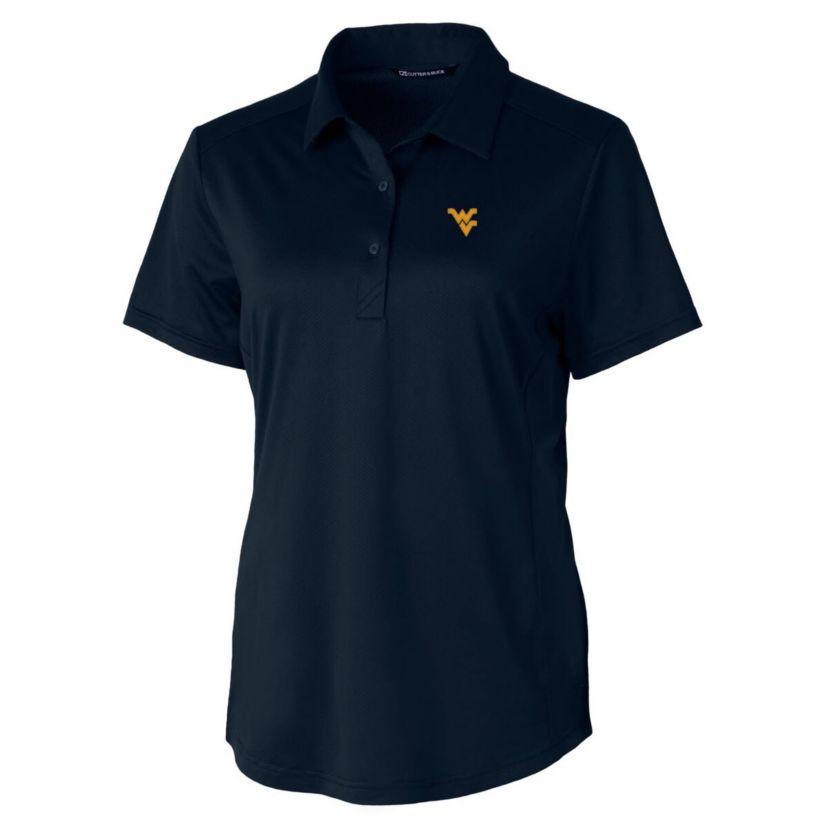 NCAA West Virginia Mountaineers Prospect Textured Stretch Polo