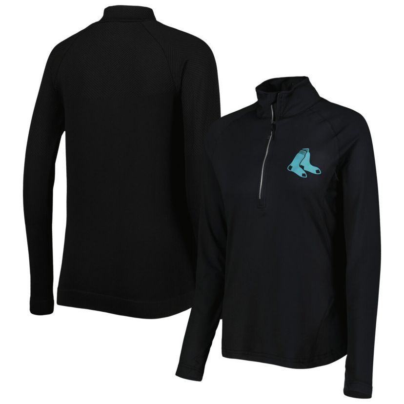 Boston Red Sox MLB Boston Sox Energy Quarter-Zip Jacket