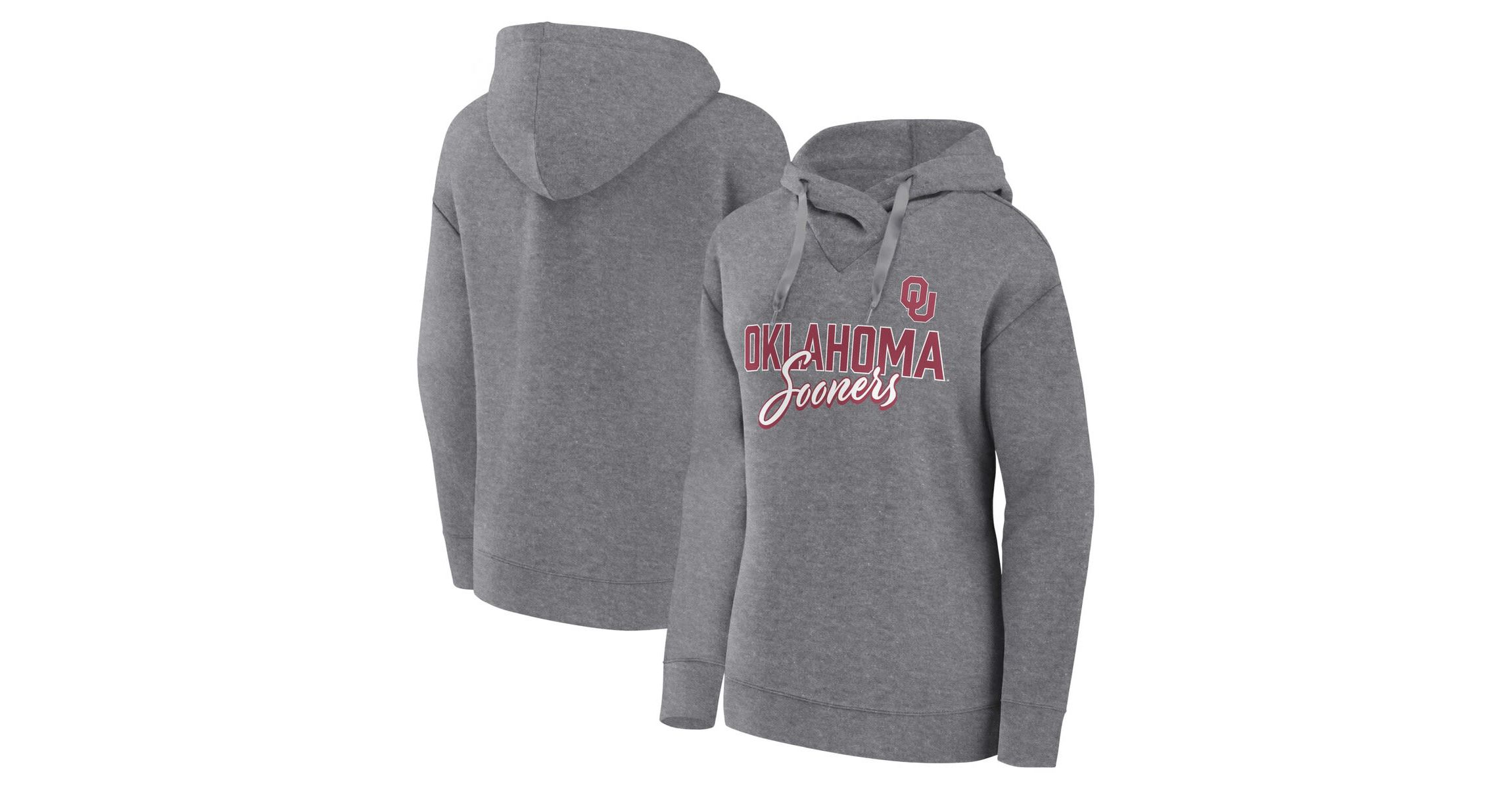 NCAA Fanatics Oklahoma Sooners Script Favorite Pullover Hoodie