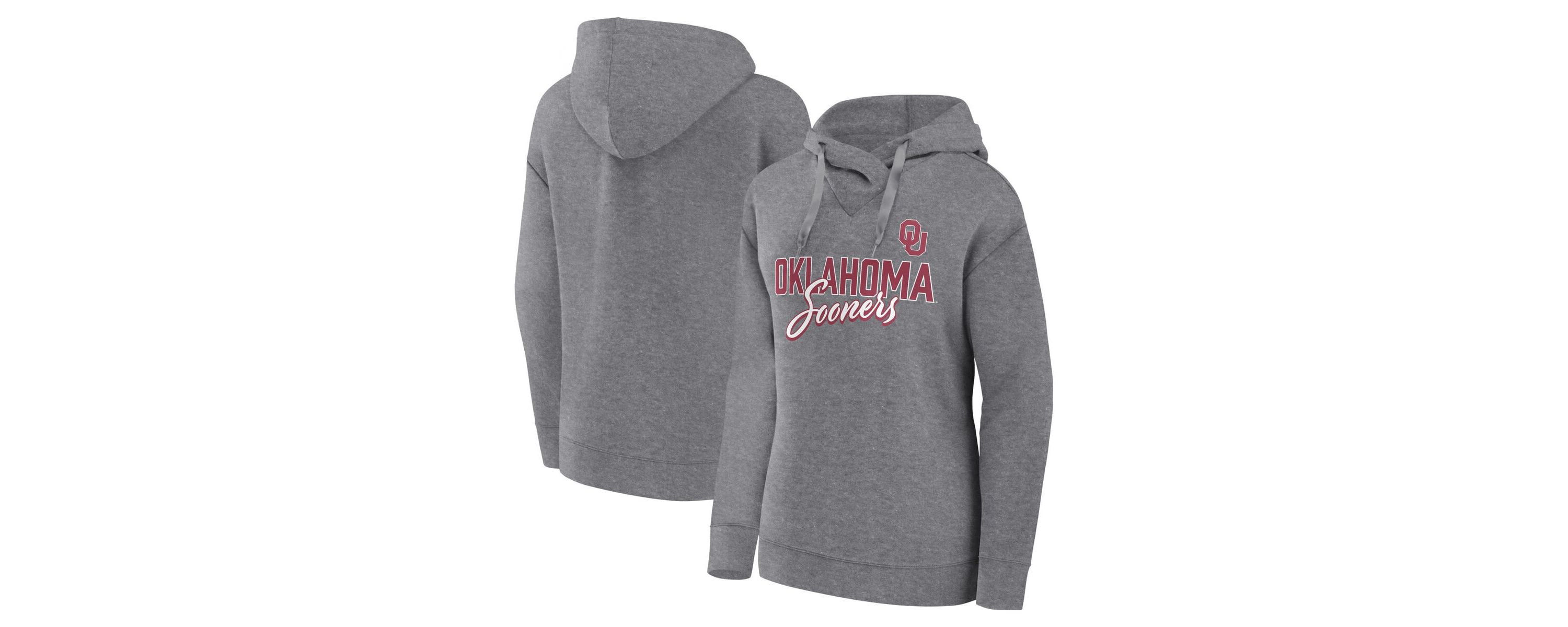 NCAA Fanatics Oklahoma Sooners Script Favorite Pullover Hoodie