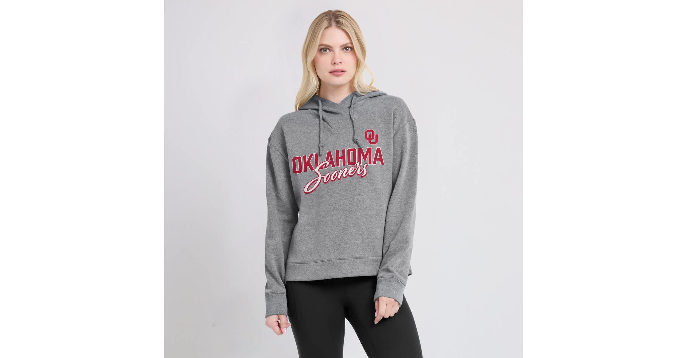 NCAA Fanatics Oklahoma Sooners Script Favorite Pullover Hoodie