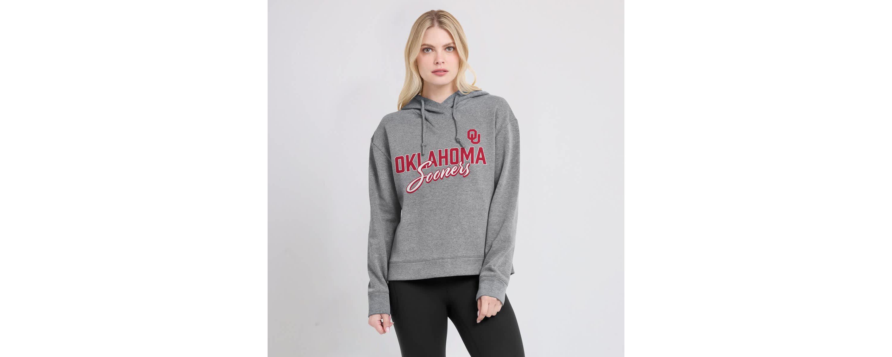 NCAA Fanatics Oklahoma Sooners Script Favorite Pullover Hoodie