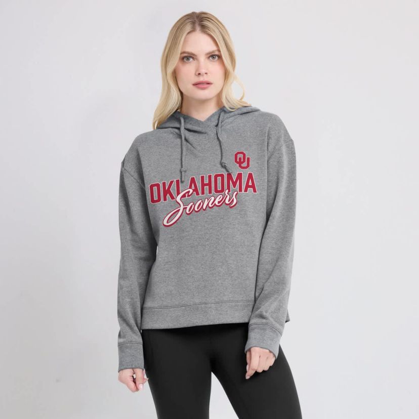 NCAA Fanatics Oklahoma Sooners Script Favorite Pullover Hoodie
